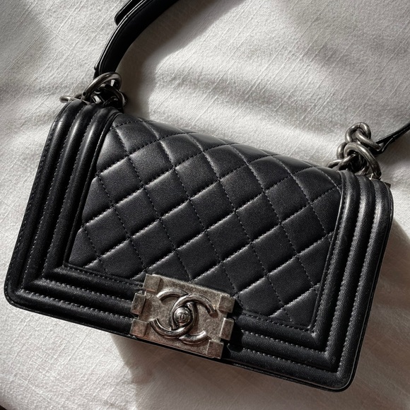 CHANEL Handbags - ***SOLD*** Chanel Small Boy Lambskin